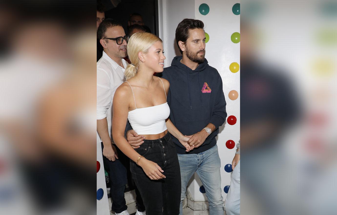 Scott Disick Art Week Party With Sofia Richie At Sugar Factory American Brasserie On Ocean Drive In Miami