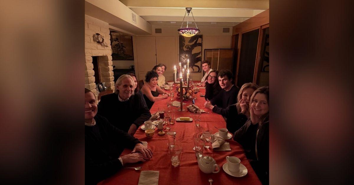 image of The actor's daughter Lorraine shared the picture online.