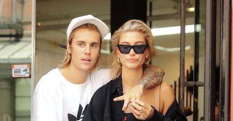 Justin Bieber Walking With Hailey Baldwin
