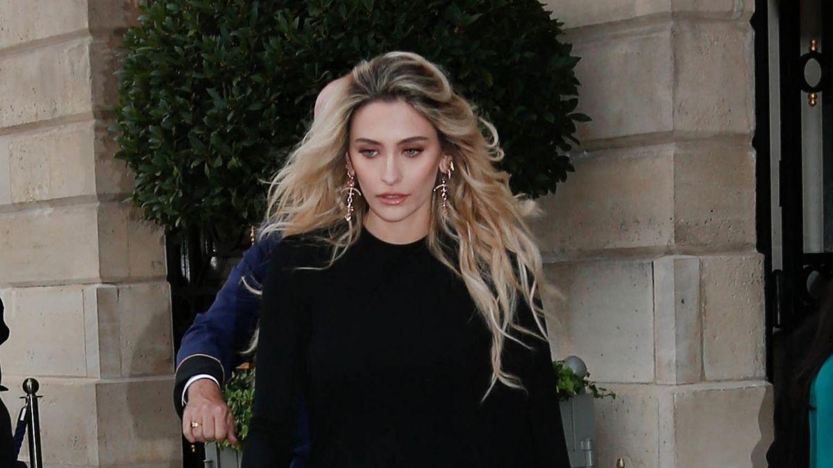 Image of Paris Jackson warned people about drug abuse.