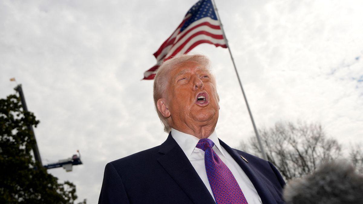 Image of Donald Trump called the Caribbean island country 'weak.'