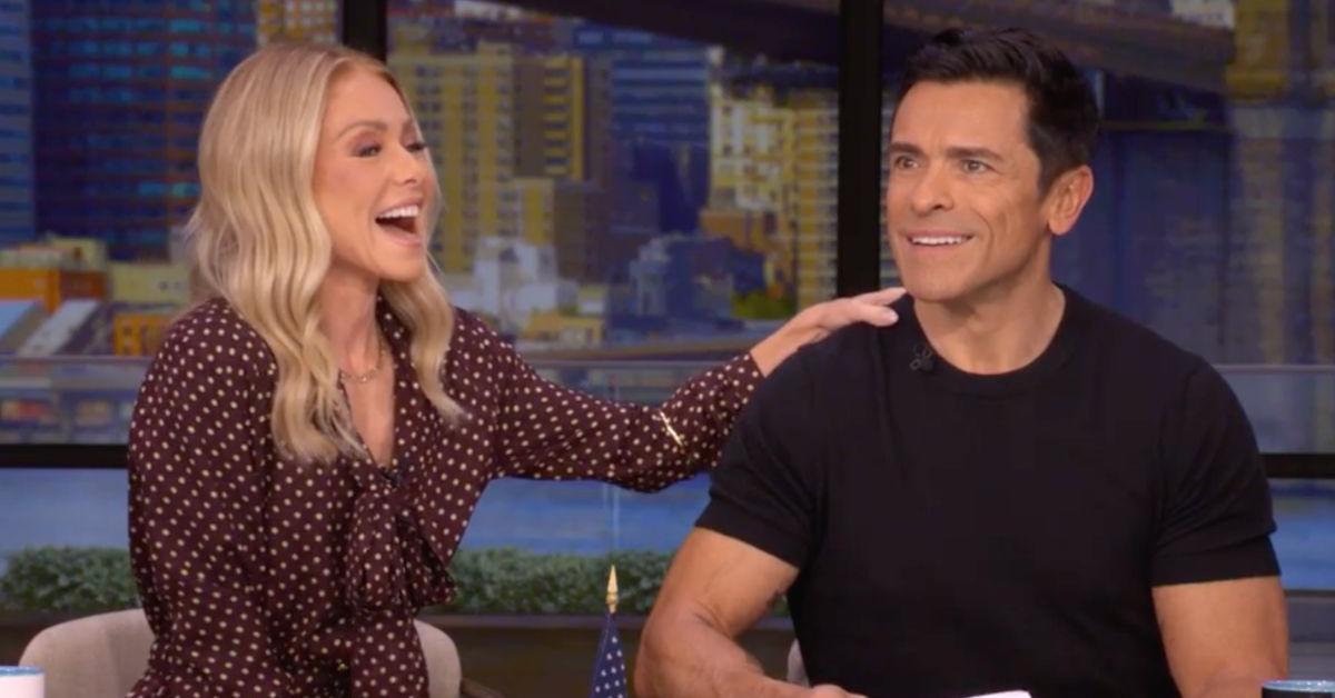 Kelly Ripa Humbles Mark Consuelos as He Prides Himself on 3-Year Anniversary Co-Hosting 'Live': 'Calm Down'