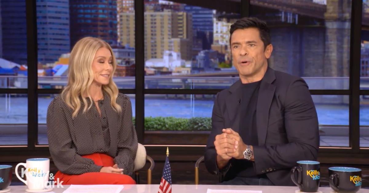 Image of Kelly Ripa had a field day teasing her husband, Mark Consuelos.