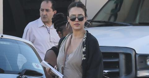 Jessica alba car accident