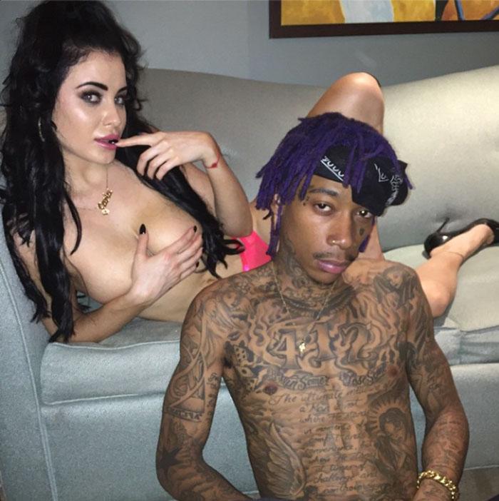 Rapper Poses Nude With Playboy Model Carla Howe! 