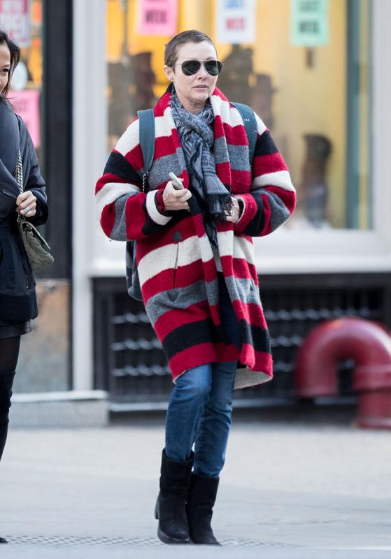 EXCLUSIVE: Shannen Doherty seen in New York.