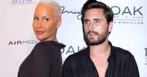 amber rose scott disick dating