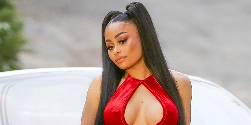 Blac Chyna Wears See-Through Leggings Shopping At Saks Fifth Amid