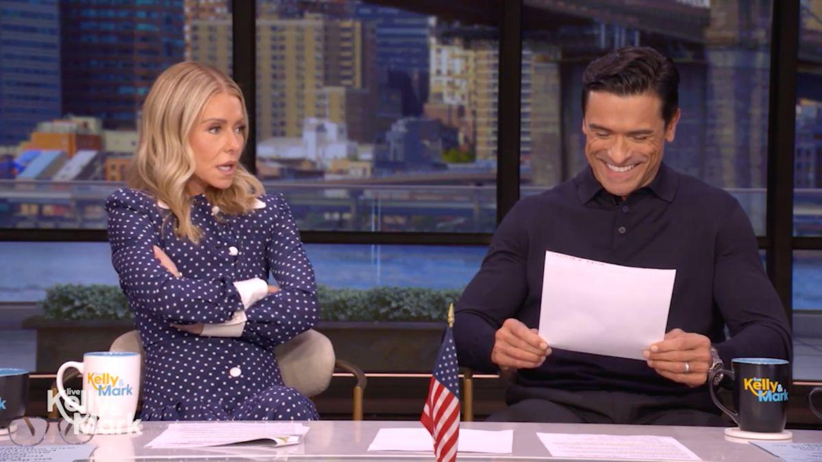 Image of Kelly Ripa called out a Hamptons restaurant for 'jacking up' the price of wine. 