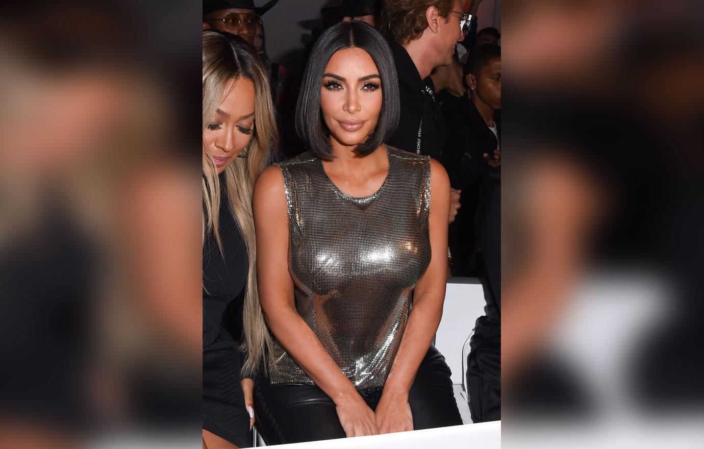 Kim Kardashian Family Dinner Photo Ranch Wyoming