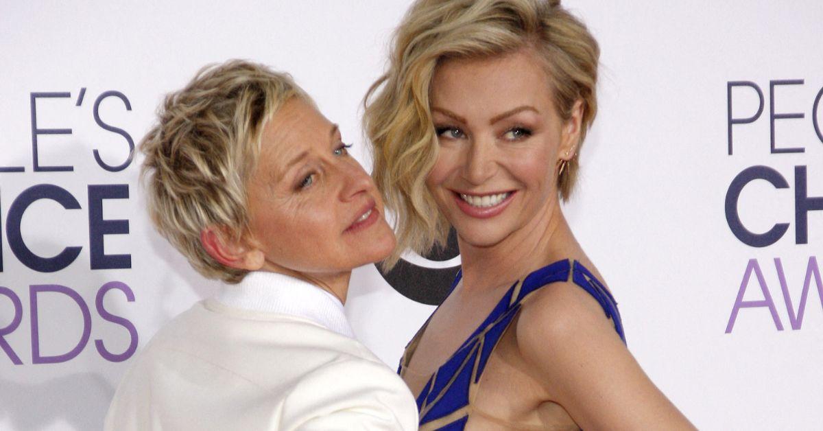 Photo of Ellen DeGeneres and Portia de Rossi
