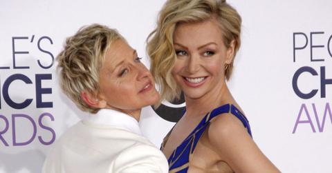 Photo of Ellen DeGeneres and Portia de Rossi