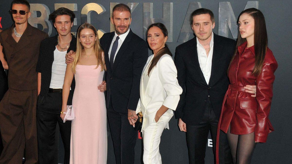 image of Beckham family 