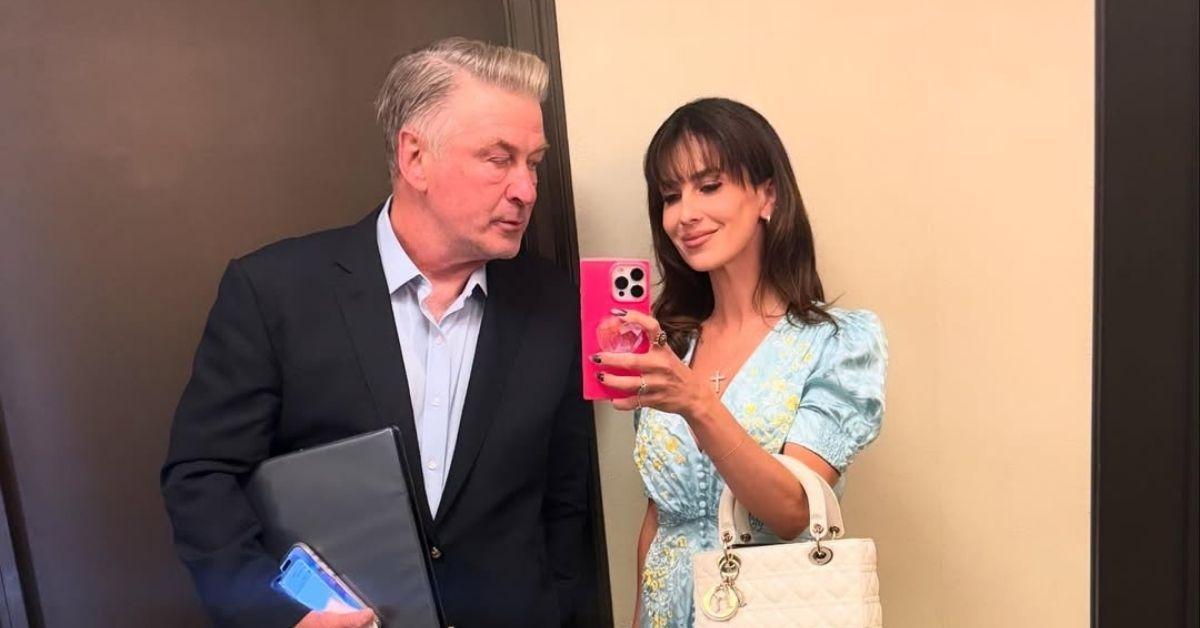 image of Hilaria and Alec Baldwin share seven kids.