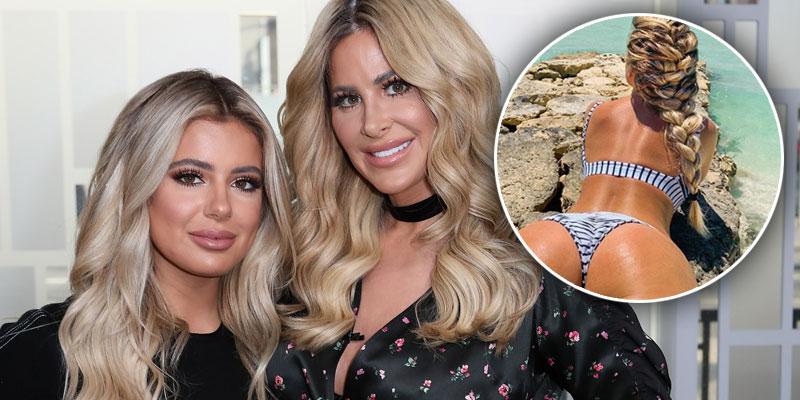 Kim Zolciak and Brielle Biermann posted competing photos of their butts on ...