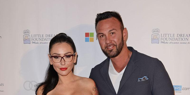 Jenni 'JWoww' Farley And Roger Mathews On Red Carpet