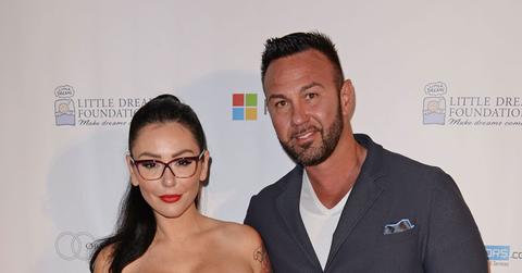 Jenni 'JWoww' Farley And Roger Mathews On Red Carpet