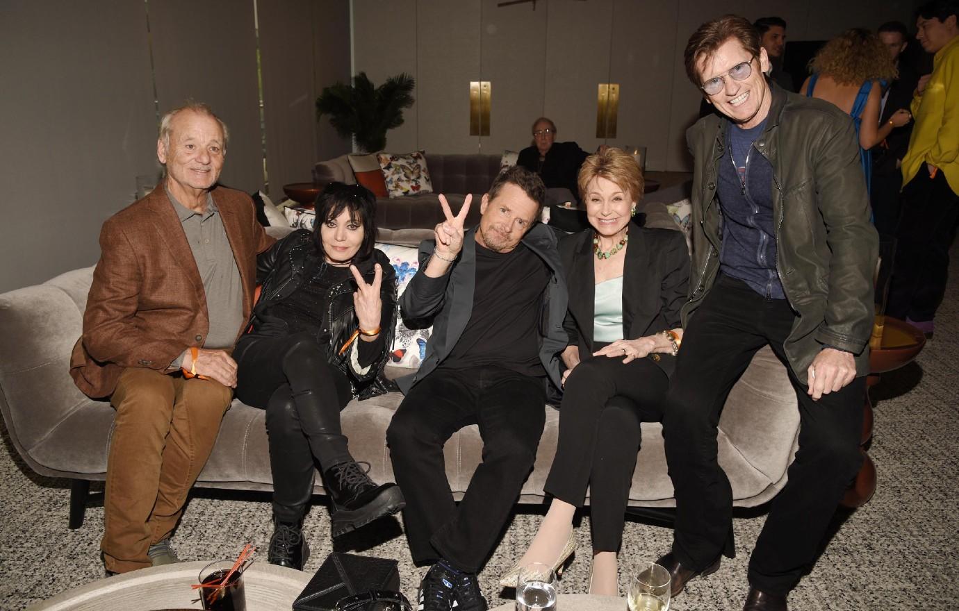 huck bill murray joan jett michael j fox jane pauley and denis leary