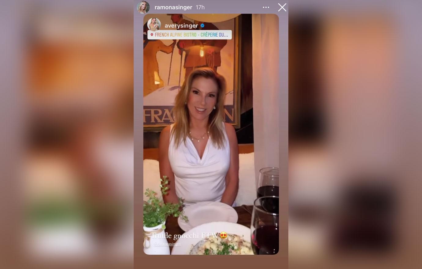 ramona singer parties aspen bravo decide fate rhony series