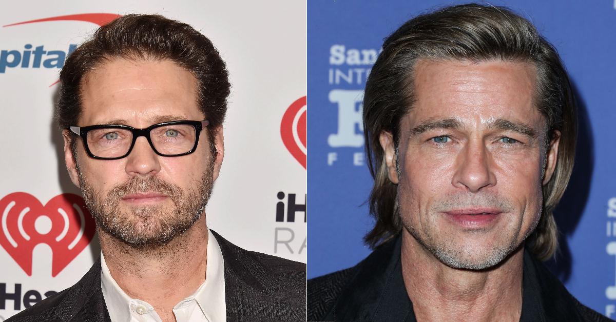 celebrity roomates brad pitt jason priestly