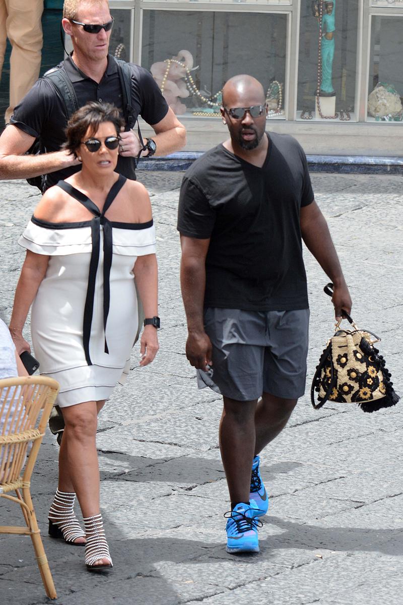 *EXCLUSIVE* Kris Jenner and Corey Gamble take their love to Italy