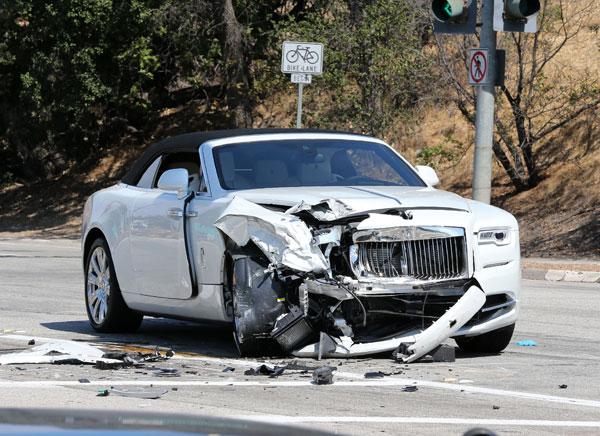 kris jenner car accident crash health update