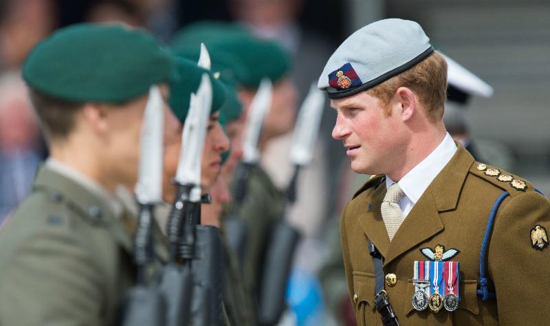 Prince harry scandal marines