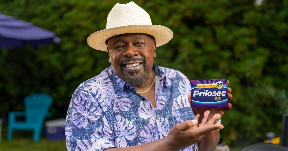 image of Cedric the Entertainer is excited to work with Prilosec OTC, the No. 1 Doctor and Gastroenterologist recommended medicine for frequent heartburn for 19 straight years.
