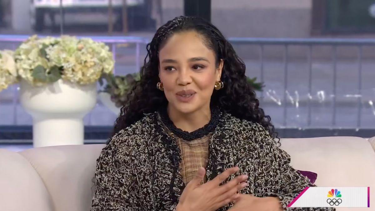 Image of Tessa Thompson was nervous meeting Martha Stewart for the first time.