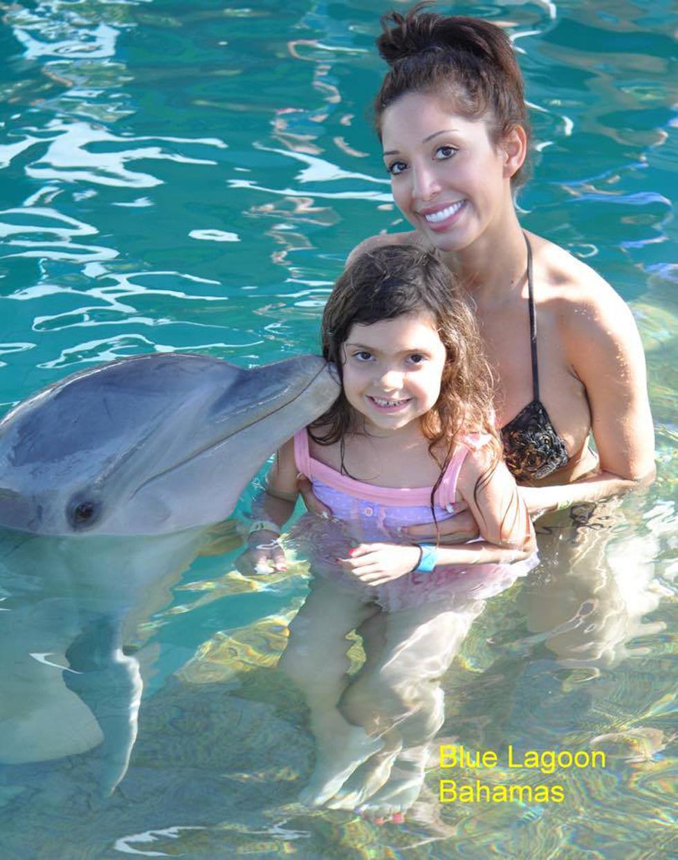 Farrah abraham sophia bahamas dolphins