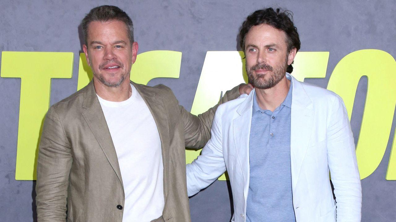 Photo of Matt Damon and Casey Affleck are longtime friends.