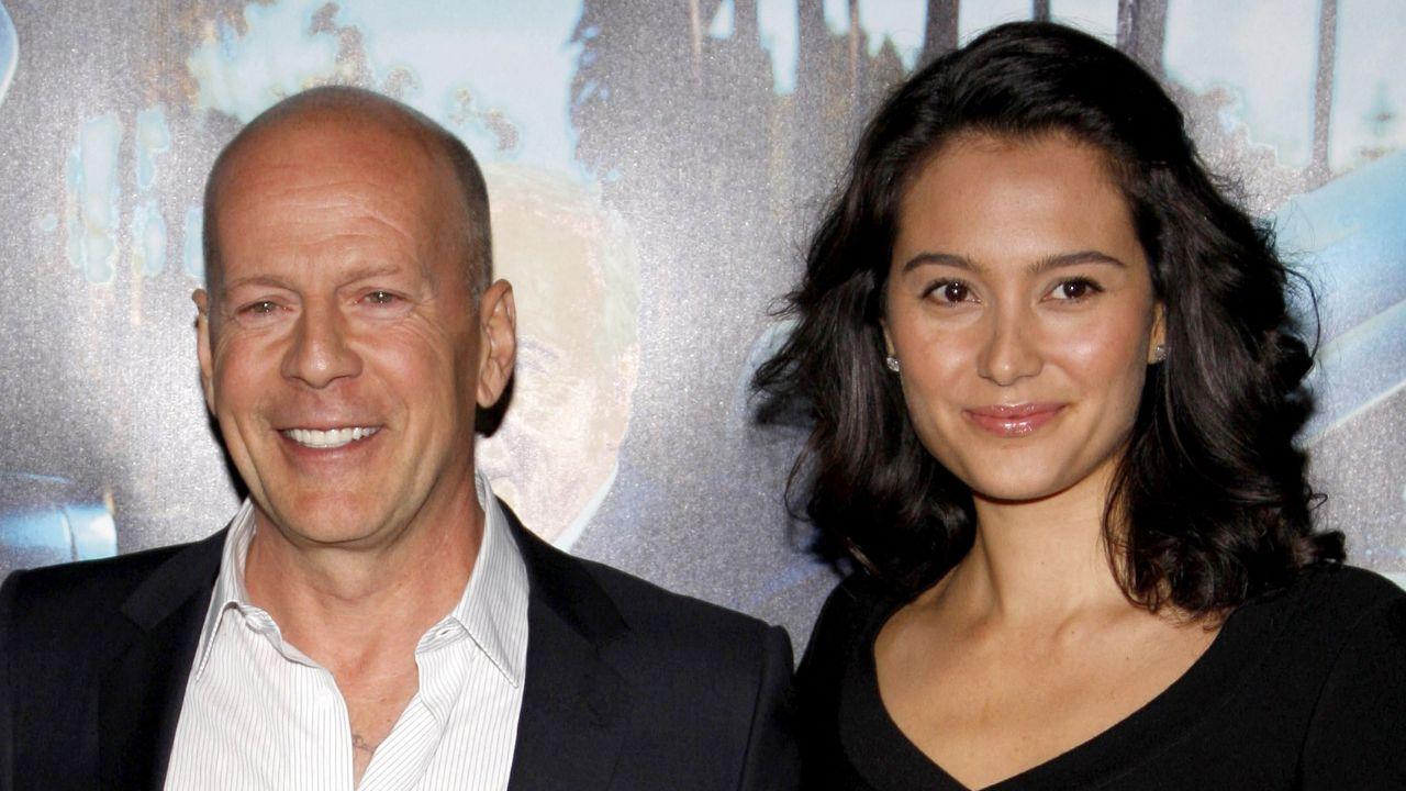 Photo of Bruce Willis and Emma Heming Willis.