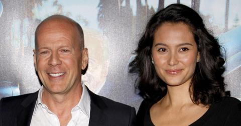 Photo of Bruce Willis and Emma Heming Willis.