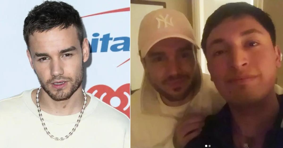 Photo of Liam Payne; picture of Liam Payne and Braian Nahuel Paiz.