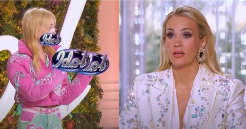 Composite photo of Sophie Powers and Carrie Underwood