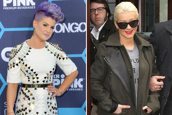 Kelly osbourne christina aguilera feud