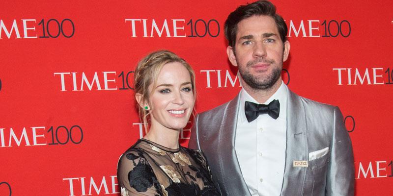 John krasinski emily blunt post pic