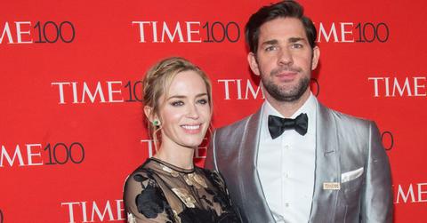 John krasinski emily blunt post pic