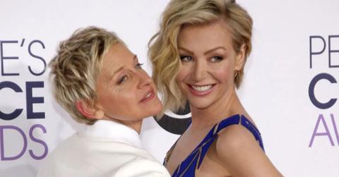 Photo of Ellen DeGeneres & Portia de Rossi