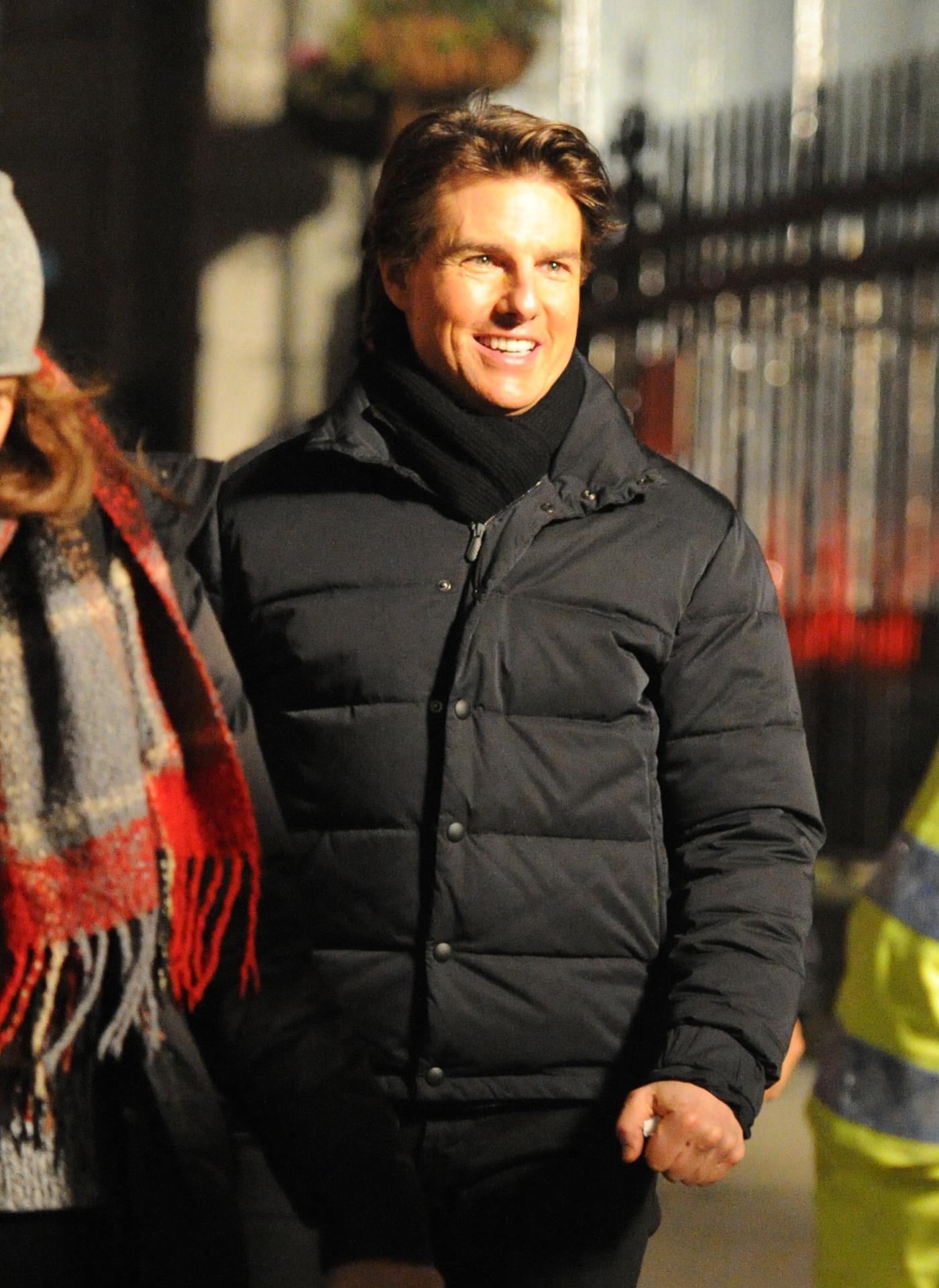 Tom Cruise films MI5 in London