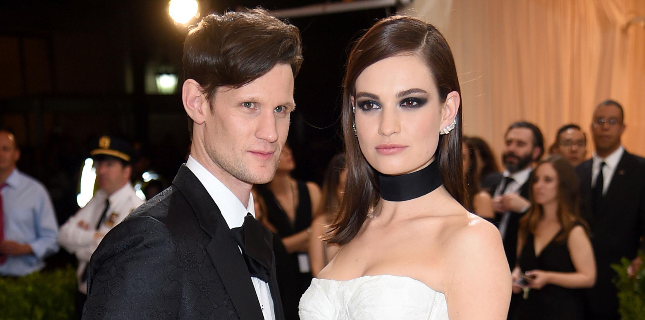 Lily James Boyfriend Matt-Smith Together Long