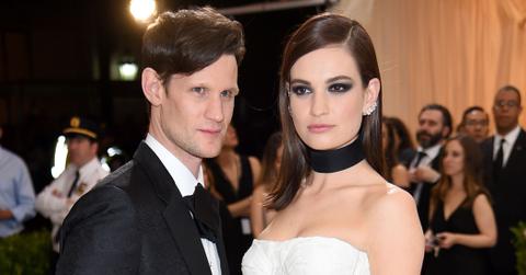 Lily James Boyfriend Matt-Smith Together Long
