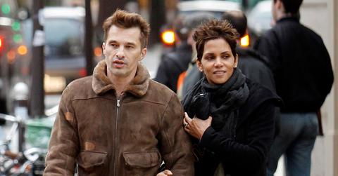 Olivier Martinez and Halle Berry in Paris
