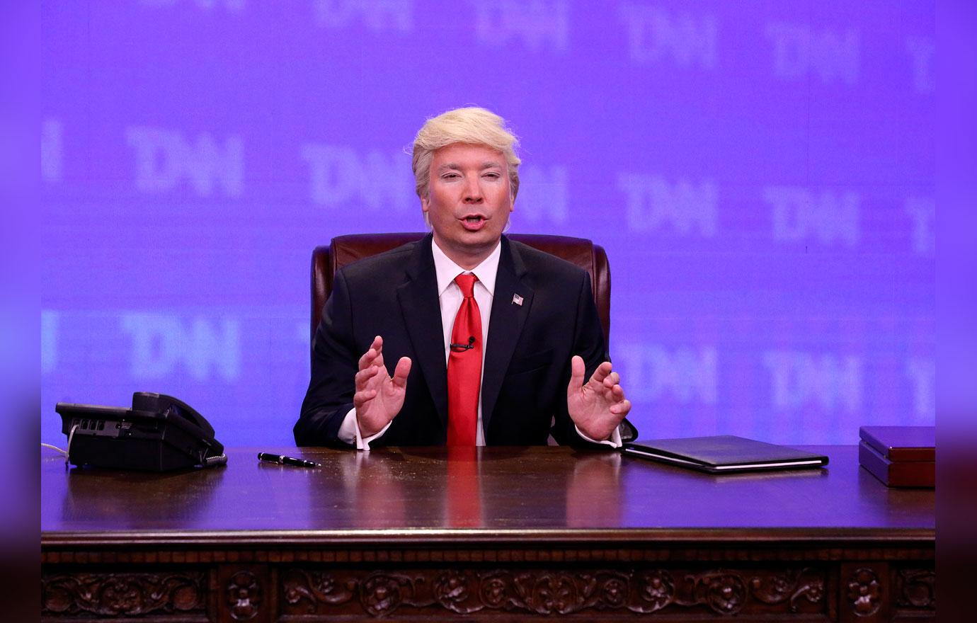 Jimmy Fallon Trump Kiss 1