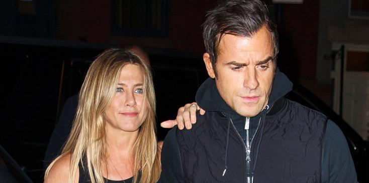 Jennifer Aniston and Justin Theroux spotted out for dinner at the Smile restaurant†in New York City