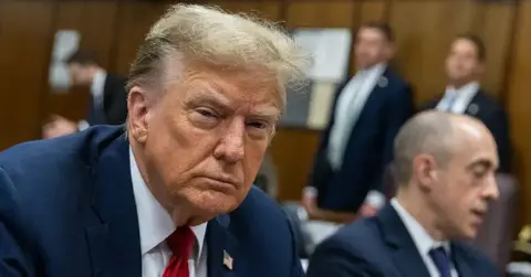 donald trumps campaign unfazed guilty verdict leaked memo