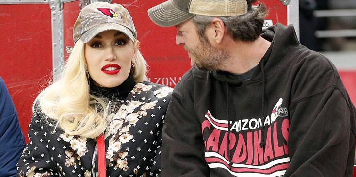 Gwen stefani blake shelton fighting