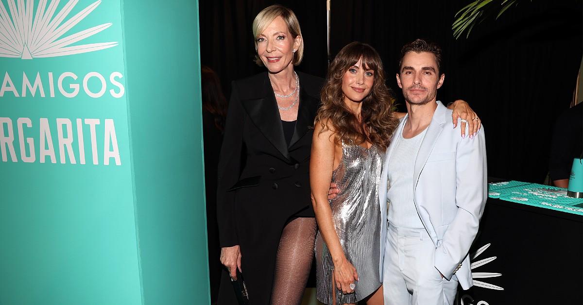 allison janney alison brie and dave franco attend las culturistas culture awards teal room with casamigos margaritas