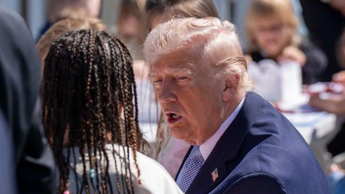 Photo of Donald Trump was diagnosed with a vein disorder in 2025.