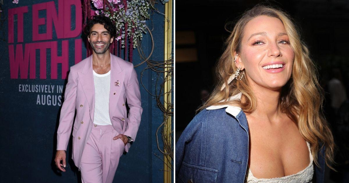 Composite photo of Justin Baldoni and Blake Lively
